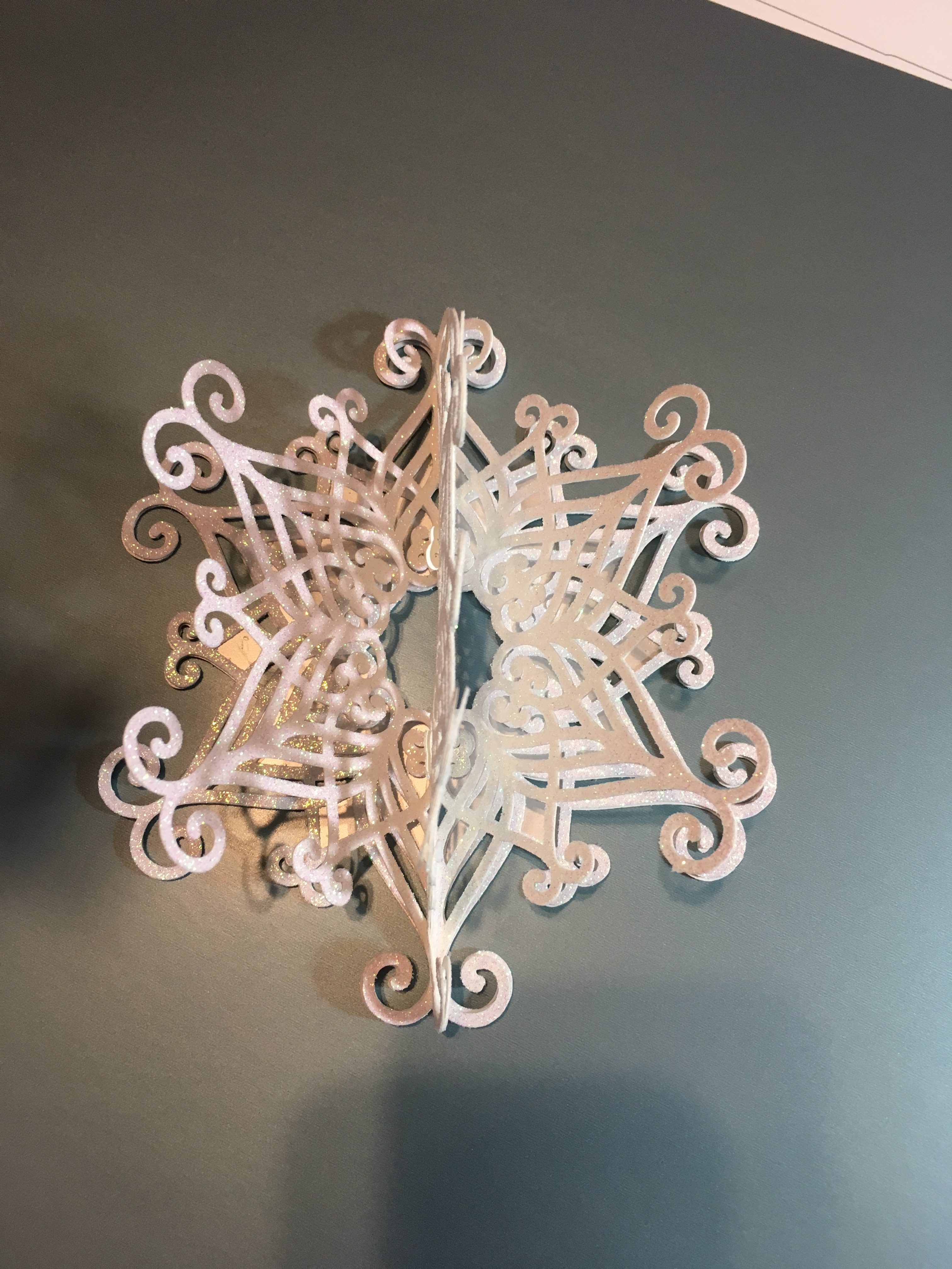 3d Snowflake Template Cricut