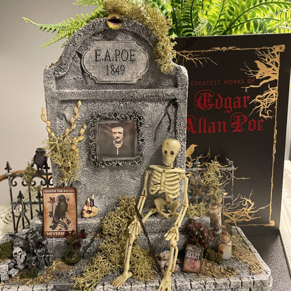 E.A. Poe Tribute Tombstone