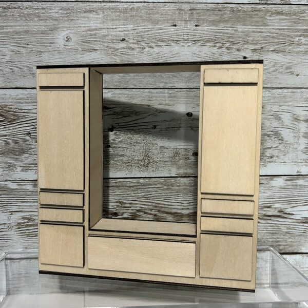 Cottage Cabinet: Bedroom Cabinet Kit 1:24