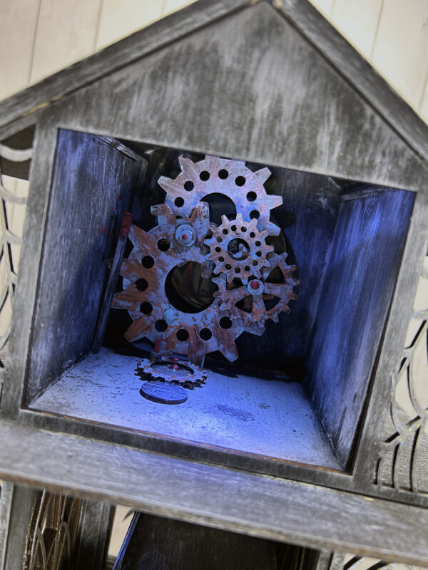 PRE-ORDER - The Witching Hour Clock RoomBox 1:48 Scale Kit - Image 5